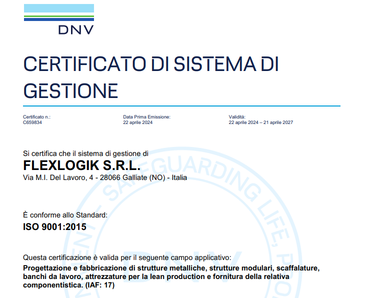 Certificazione ISO